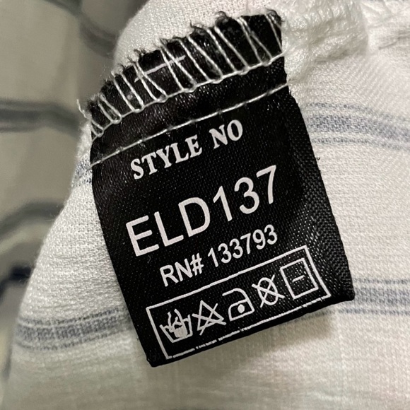 POL Button Down Shirt Dress - Picture 5 of 6